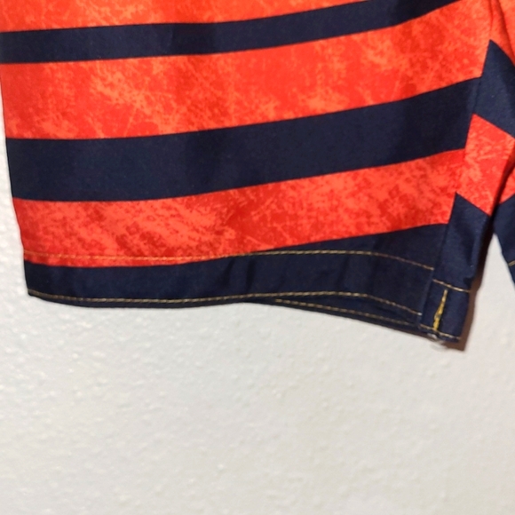Highland Originals UPF 50+ UV Protection Wearable Sunblock Boys  Orange Stripe S - Picture 6 of 8